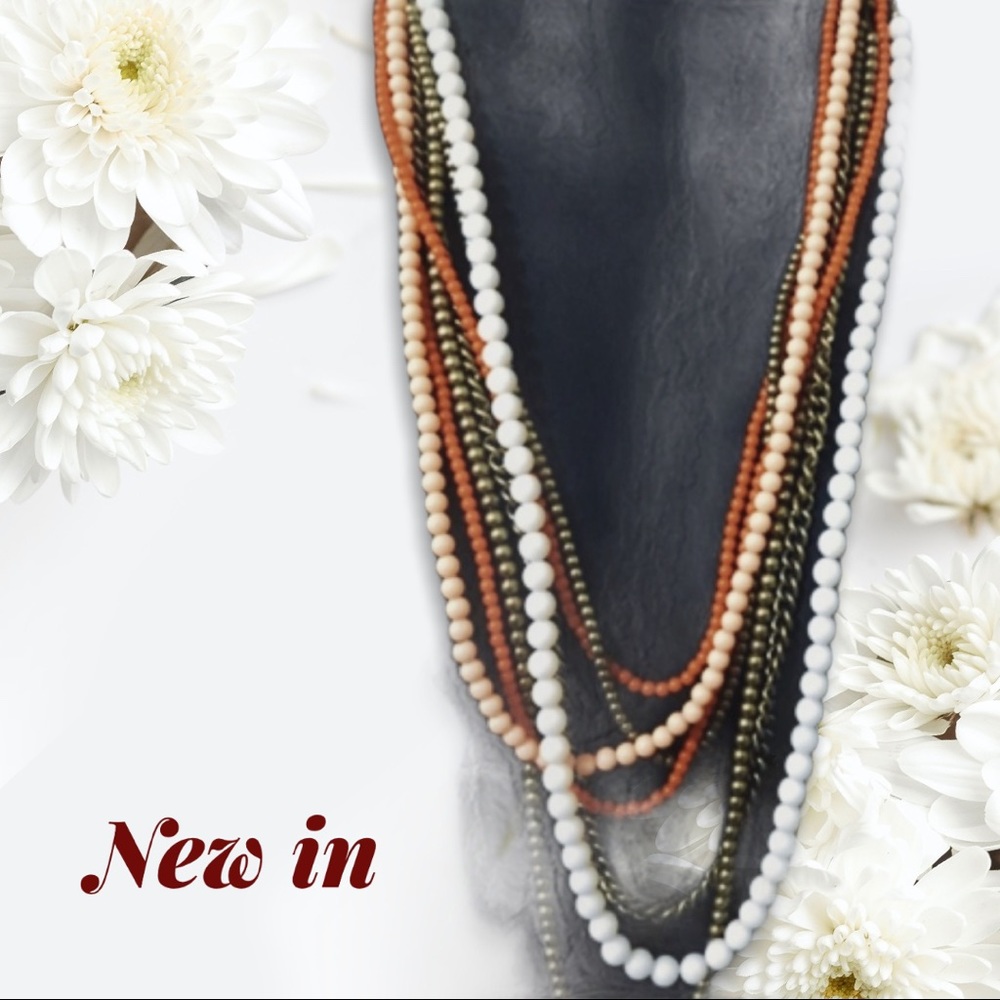 BOHO Premier Multi -Strand Statement Necklace